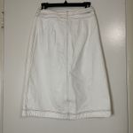 Anthropologie  Pilcro and the letterpress ivory white utility wrap skirt US 4 Photo 3