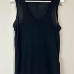 Topshop  Women’s Basic Tank Top Black Size 6 EUC Photo 0