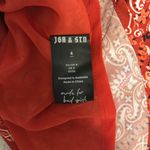 Jagger and Stone Red Paisley Dress Photo 5