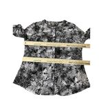 Dana Buchman Blouse Womens L NEW Black Cream Photo 9