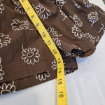 Faithfull the Brand Faithful the brand Anthropologie Eva brown floral shorts paper bag style size 2 Photo 10