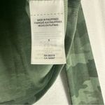Lucky Brand Long Sleeve Camouflage Cropped T Shirt Women’s Small Green Photo 3