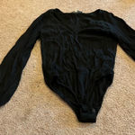 Lovers + Friends  small black bodysuit Photo 0