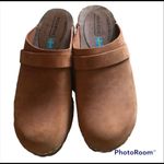 Moheda WOOD CLOGS COGNAC size 8.5 Brown Photo 4
