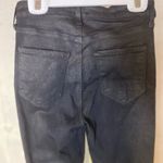 L'Agence #510  Margot Coated Skinny Jeans in Black Photo 4