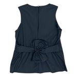 Tyler Boe Black Sleeveless Blouse Top with Bow Back Detail Size Medium Photo 1