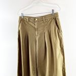 L'Agence Jayce High Rise Pleated Chino Wide Leg Pants Green 29 / 8 Photo 6