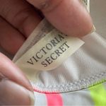 Victoria's Secret VICTORIA SECRET | Striped Halter Swim Top Sz M Photo 5