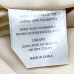 Lan Ting Bride Dress Womens 10 Cream Bridesmaid Wedding Party Minimalist Elegant Tan Photo 9