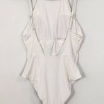 Cream One-Piece Swimsuit NWT Large Cream Andie One Piece Swimwear Photo 3