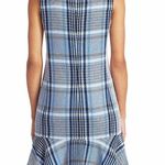 Akris Punto Plaid Tweed Flounce Hem shift dress Photo 5