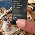 Free People We The Free Cool Meadow Midnight Combo Long Balloon Sleeves Boho Slouchy Top L Photo 12