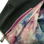 Athleta gym overnight bag duffle travel medium black and pink and purple Photo 13