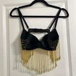 Festival Beaded Bra Top Belly Dancing Rave Dolls Kill Style Photo 3