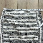 Loft NWT Ann Taylor  Black and White Print Pencil Skirt Knee-Length with Slit 12P Photo 7