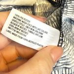 A New Day Womens XL Black White Long Sleeve V-neck Midi Wrap Dress Work Business Photo 9