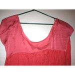 Victoria's Secret New Womens Cross Back Top Medium Red Orange Modal Soft SS Photo 8