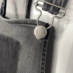 Urban Outfitters BDG  Deconstructed Denim Overall Dress Medium Sleeveless Gray Photo 4