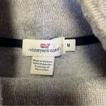 Vineyard Vines Womens Medium Gray Mock Cowl Neck Pullover Fleece Sweatshirt Photo 5