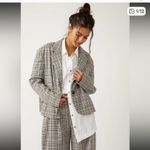We The Free  Cali blazer plaid nwot fall casual $168 M boho preppy classic Photo 3
