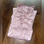 American Eagle  Outfitters Blush Lace Tank Top Photo 0