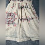 Free People  embroidered Dress small baby doll mini Photo 2