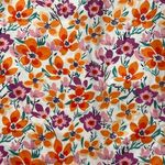 Rebdolls  Melanie Floral Print Knotted Front Cut Out Mini ALine Dress Sz … Photo 3