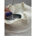 Few Moda White Bell Sleeve Ribbed Sweater Size Small Photo 3