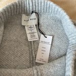 Pink Rose Fair Isle Wide Leg Sweater Pants Light Grey Size Small Photo 4