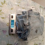 Abrand A 94" High & Wide Busted Knees Streatwear Skater Raw Hem Womens 23 Blue Photo 7