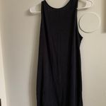 Free People Dark Grey Deep Cowl Neck Sleeveless Dress With Pockets Photo 5