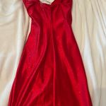 Dillard's Red Homecoming Dress Photo 1
