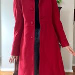 J.Crew  Red Winter Trench Coat Photo 7