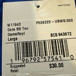  USA Soccer T-Shirt Women's Large Blue Red Large The Nike Tee Core SS Photo 5