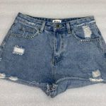 superdown  denim jean shirts size 25 with rhinestones Photo 1