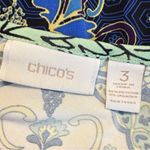 Chico's Chico’s Mediterranean Waves Long Maxi Dress Chico Size 3=XL Photo 5