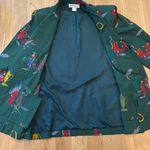 Westbound Vtg  Women’s Blazer Allover Print Tennis Size 16 Photo 3