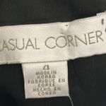 Casual Corner: Black eyelet Dress with ribbon bow Photo 1