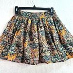American Eagle AE Multicolored Ditsy Dainty Floral Pleated Miniskirt Girly Fairy Photo 1