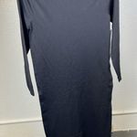 Isabel Maternity Black Sheath Dress Long Sleeve Crew Neck Size undefined Photo 0