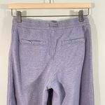 Athleta  Women's Light Blue Farallon Heathered Wide Crop Casual Pants Size 0 Photo 5