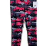 Yelete Active Camo Print Leggings XL Pink Gray Black Stretch High Waist NWT Photo 0