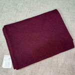 Lululemon All Ease Winter Scarf Heathered Cassis & Black NWT Photo 4