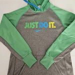 Nike Therma Fit Women's Size Small Hoodie Sweatshirt 'Just Do It' W/ Thumb Holes Photo 0