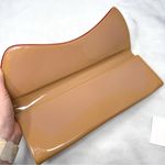 Christian Louboutin Pigalle Heel Clutch Purse Bag Patent Calf Leather Nude Sexy Photo 2
