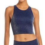AQUA New Longline Racer Front Sports Bra Blue Myth Size XS Photo 0