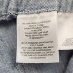 Jones New York Blue Cropped Pull-On Linen Pants Size Large Linen Tapered Pants Photo 6