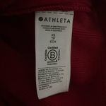 Athleta  Cozy Karma Twist Neck Sweatshirt Women’s Size XS Red Photo 7