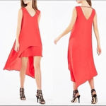 BCBGMAXAZRIA Kaira Asymmetrical High Low Hem Sleeveless Dress Size XS Photo 1