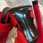 ZARA  Strappy Wrap Heels Red Sz 38 Photo 10
